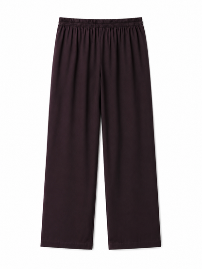 Midnight Plum Embroidered Co-Ord Set – Premium Pret Wear