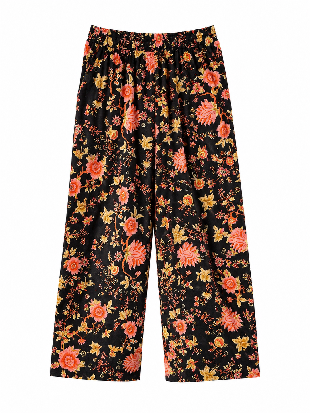 Black Floral Pret Wear 3pcs