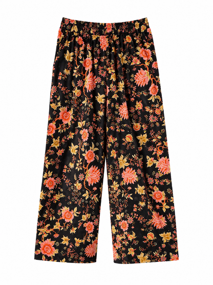 Black Floral Pret Wear 3pcs